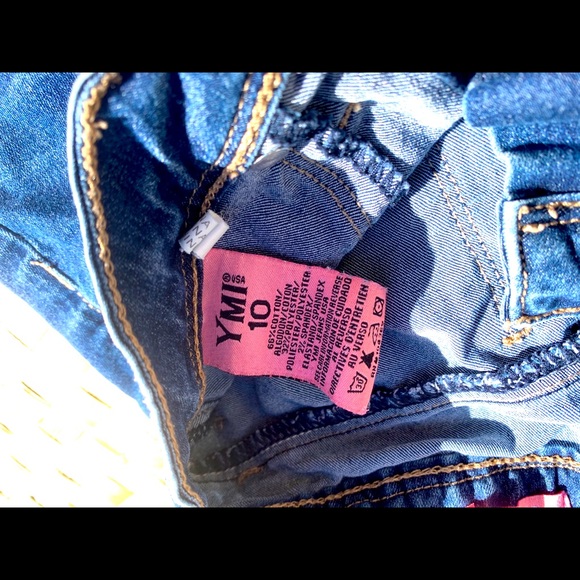 Lot of three little girls’ denim shorts - 10L - Picture 2 of 10